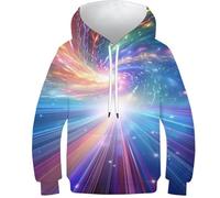 Parfait pour Toute La Journée, Ce Sweat À Capuche Confortable Et Confortable Convient Aux Enfants De 6 À 15 Ans, Que Ce Soit pour Une Escapade Décontractée Ou pour L'école.