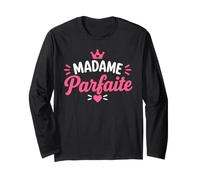 Parfaite drôle Mignonne Fille Madame Parfaite Manche Longue