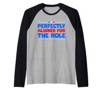 Parfaitement aligné pour l'entretien d'embauche Manche Raglan