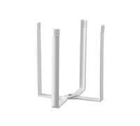 PARFCO Égouttoir à Bouteilles Pliable, Pliable Sèche-Biberons, Acier au Carbone Peint Support Bouteille, Blanc Petite Taille, Stable et Antidérapant, pour Gobelets et Bouteilles