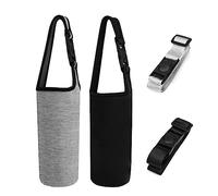 PARFCO Sac Bouteille Isotherm, 2 Pièces Bouteille Isotherme 500ml avec Bandoulière Réglable, Sac Isotherme Bouteille pour Tasses Thermos, Tasses à Eau Tasse de Thé au Lait