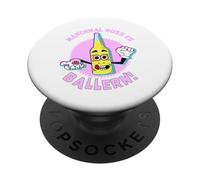 Parfois il Faut Boire Un Baller, Une fête Amusante PopSockets PopGrip Adhésif