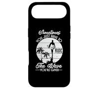 Parfois, il Suffit de Surfer sur la Vague - Funny Surfer Coque pour iPhone Air