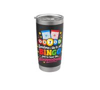 Parfois, j'aime crier « bingo » juste pour entendre ma déception Gobelet isotherme en acier inoxydable double paroi