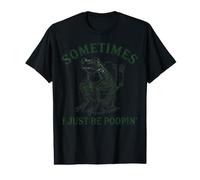 Parfois, Je Fais Juste Caca avec Une drôle de Grenouille T-Shirt Graphique avec Valeur