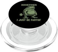 Parfois, Je Fais Juste du Fartin, Une Grenouille drôle, Un Crapaud, Un amphibien PopSockets PopGrip pour MagSafe