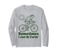 Parfois, Je Fais Juste péter Un drôle de Motard Cycliste Manche Longue