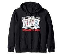 Parfois Je gagne Parfois Mon adversaire perd Sweat à Capuche