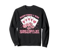 Parfois Je gagne Parfois Mon adversaire perd Sweatshirt