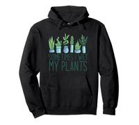 Parfois, Je mouille Mes Plantes drôle Mama Meme Sweat à Capuche