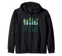 Parfois, Je mouille Mes Plantes drôle Mama Meme Sweat à Capuche
