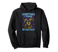 Parfois, Je Pense à Funny Frog Meme Bootleg Sweat à Capuche