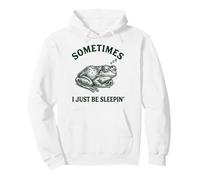 Parfois, Je suis Juste en Train de Dormir Funny Frog Sweat à Capuche
