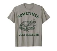 Parfois, Je suis Juste en Train de Dormir Funny Frog T-Shirt