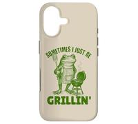 Parfois, Je suis Juste en Train de Griller Une Grenouille, Design de Barbecue, drôle de Grand-père Coque pour iPhone 17