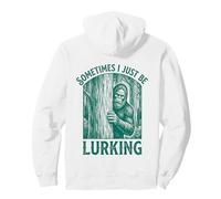 Parfois, Je suis Juste en Train de me Cacher Funny Bigfoot Vintage Cryptid Sweat à Capuche