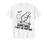 Parfois, Je suis Juste en Train de péter, Mon Ventre Fait Mal à Une marmotte drôle T-Shirt