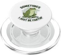 Parfois, Je suis Juste en Train De Péter T-Shirt Grenouille PopSockets PopGrip pour MagSafe