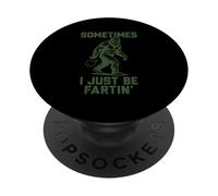 Parfois, Je suis Juste en Train de péter, Un Flirt Vintage pour Les Amoureux de Bigfoot PopSockets PopGrip Adhésif