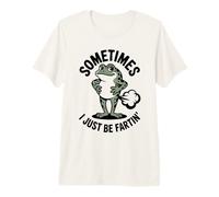 Parfois, Je suis Juste en Train de péter Un mème de Grenouille drôle T-Shirt Haut de Gamme