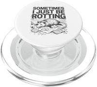 Parfois, Je suis Juste en Train de pourrir Possum Funny Retro Meme Vintage PopSockets PopGrip pour MagSafe