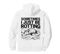 Parfois, Je suis Juste en Train de pourrir Un Opossum Funny GenZ Meme Vintage Sweat à Capuche