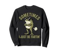 Parfois, Je suis Juste Fartin Frog Sweatshirt