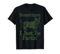 Parfois, Je suis Juste Fartin Funny Corgi Vintage Corgi Lover T-Shirt