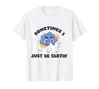 Parfois, je suis juste Fartin Funny Fart Retro Groovy T-Shirt