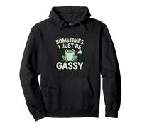 Parfois, Je suis Juste Gassy Frog Meme Sweat à Capuche