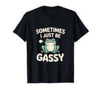 Parfois, Je suis Juste Gassy Frog Meme T-Shirt