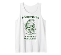 Parfois, Je suis Juste Scrollin' Frog Débardeur