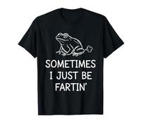Parfois, Je suis Juste Un Amateur de crapauds Vintage avec Une Grenouille drôle T-Shirt