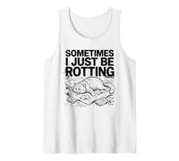 Parfois, Je suis Juste Un Chat pourri Funny GenZ Meme Vintage Débardeur
