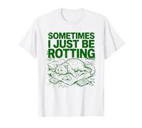 Parfois, Je suis Juste Un Chat pourri Funny GenZ Meme Vintage T-Shirt