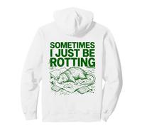 Parfois, Je suis Juste Un Rat pourri Funny GenZ Meme Vintage Sweat à Capuche