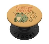 Parfois, Je suis Juste Une Grenouille PopSockets PopGrip Adhésif