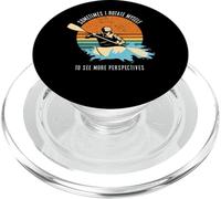 Parfois Je Tourne Moi-même Aussi Voir Plus de Kayak en Eau vive PopSockets PopGrip pour MagSafe
