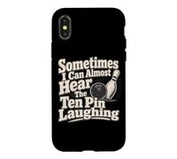Parfois, j'entends Les dix épingles Rire Coque pour iPhone X/XS