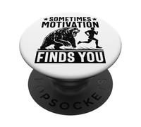 Parfois, la Motivation Trouve Votre Design PopSockets PopGrip Adhésif