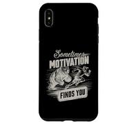 Parfois, la Motivation Vous Trouve drôle de Course à Pied Coque pour iPhone XS Max
