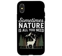 Parfois, la Nature est Tout ce Dont Vous Avez Besoin pour la randonnée, Le Camping en Coque pour iPhone X/XS