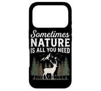 Parfois, la Nature est Tout ce Dont Vous Avez Besoin pour la randonnée, Le Camping en Coque pour iPhone 17 Pro