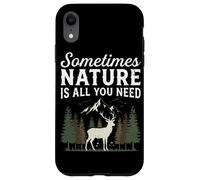Parfois, la Nature est Tout ce Dont Vous Avez Besoin pour la randonnée, Le Camping en Coque pour iPhone XR