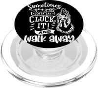 Parfois, Vous devez Juste dire Cluck It PopSockets PopGrip pour MagSafe