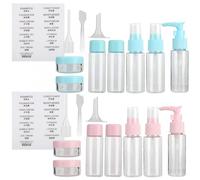Parfum 10 Pieces Clair Maquillage Vaporisateur Bouteille Lotion Vide Conteneur Bouteilles Voyage Set Kit Rechargeable Parfum Bouteille