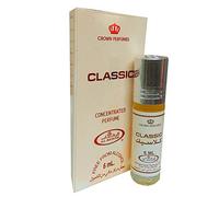 Parfum Al Rehab Attar Authentique Sans Alcool Halal 6 ml 100% Huile de Qualité Supérieure 6 ml x 6 PCS (Classic)