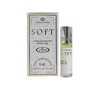 Parfum Al Rehab Attar Authentique Sans Alcool Halal 6 ml 100% Huile de Qualité Supérieure 6 ml x 6 PCS (Soft)