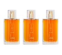 Parfum Al Rehab Musc Parfum Authentique Halal 50 ml de Qualité Supérieure 50 ml x 3 PCS (Choco Musk)