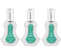Parfum Al Rehab Musc Parfums Authentique Halal 35ml de Qualité Supérieure 35ml x 3 PCS (Lovely)